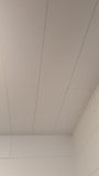 ISOTEX kokšķiedras iekšējās apdares panelis 1800x280mm 12mm biezumā (paka 4.03m²) (BALTS)