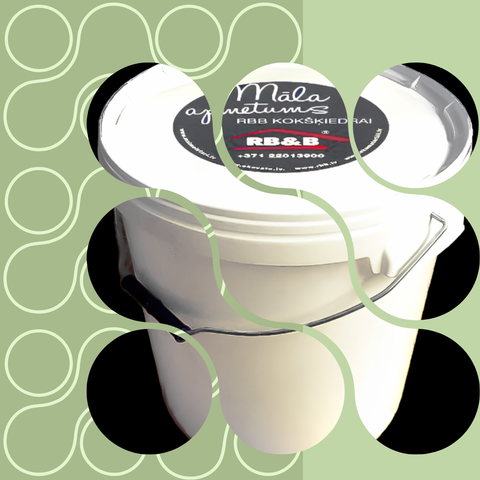 Māls - DEKORATĪVĀ apmetuma KRĀSU TOŅA sausais maisījums (20kg/20l spainis) (izvēlnē krāsu varianti)