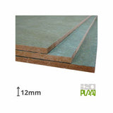 Kokšķiedras ISOPLAAT pretvēja plāksne 2700x1200 12mm (3.24m2 bez spundes)